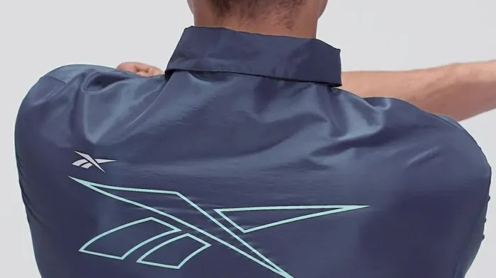 Jackets Mens Reebok MYT Coaches Jacket Vector Navy