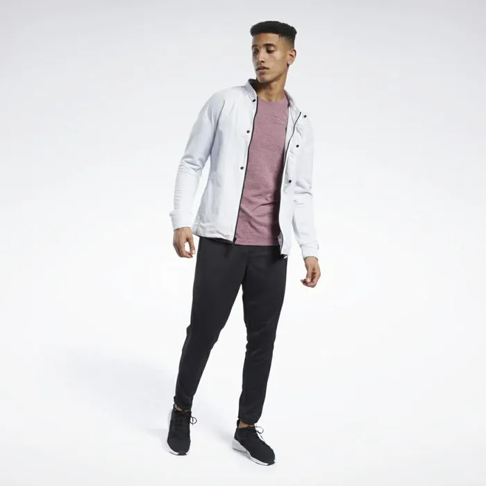 Jackets Mens Reebok Speedwick Layering Track Jacket Porcelain