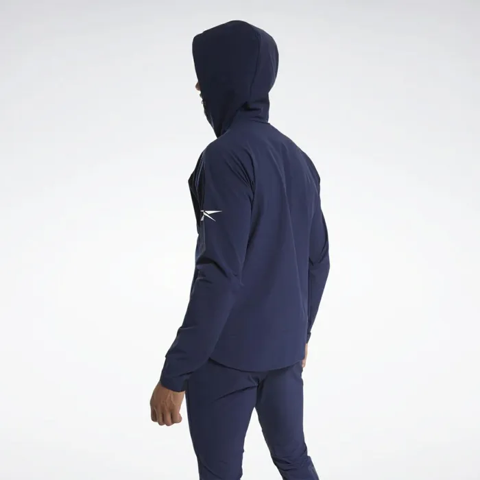 Jackets Mens Reebok United By Fitness Winterized Jacket Vector Navy