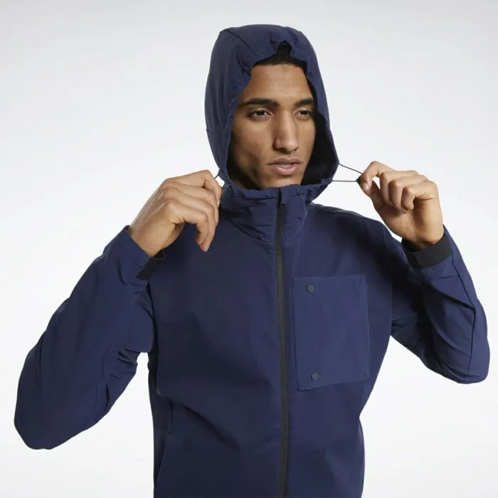 Jackets Mens Reebok United By Fitness Winterized Jacket Vector Navy