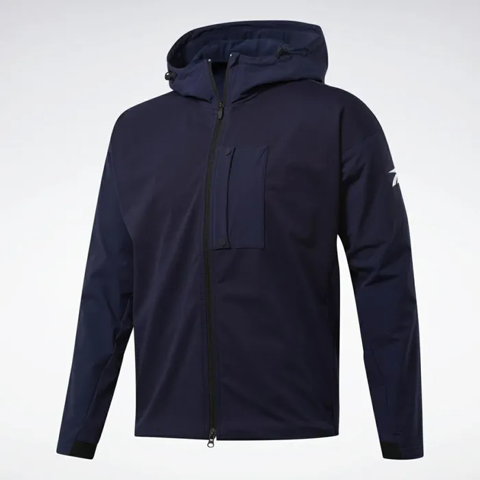 Jackets Mens Reebok United By Fitness Winterized Jacket Vector Navy
