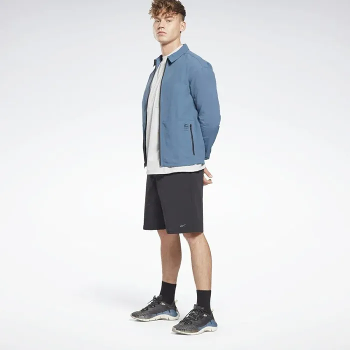 Jackets Mens Reebok Utility Track Jacket Brave Blue