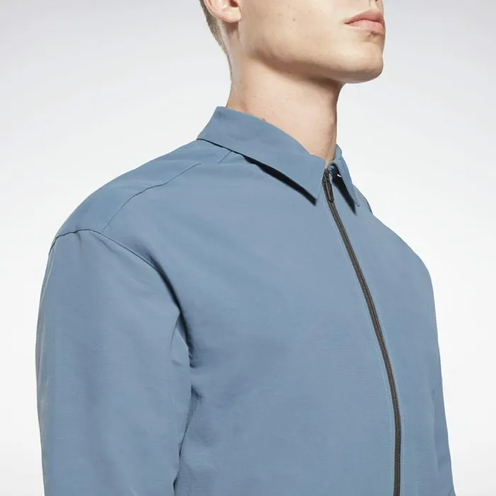 Jackets Mens Reebok Utility Track Jacket Brave Blue