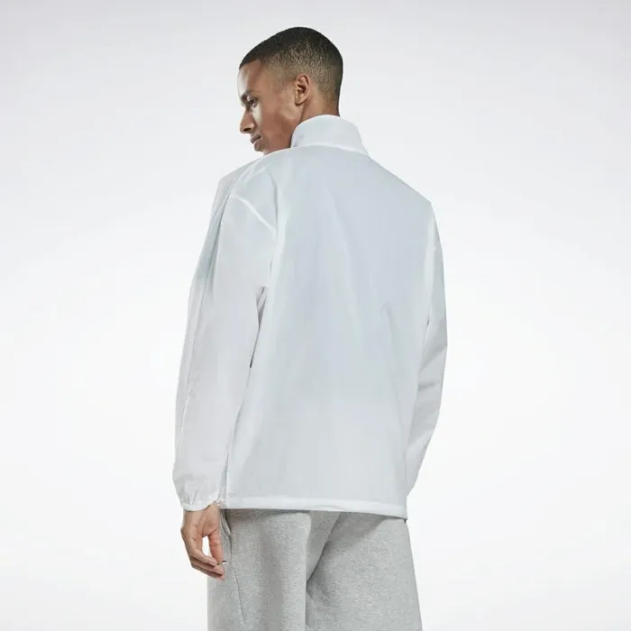 Jackets MensWomens Reebok ZipUp Track Jacket White