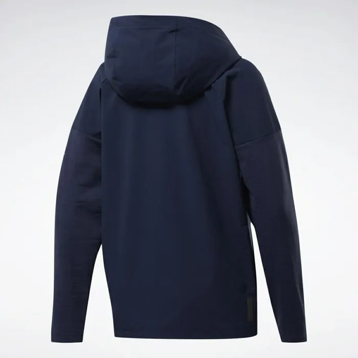 Jackets Womens Reebok United By Fitness Control Hoodie Vector Navy