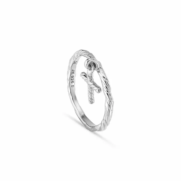 Jane Knig Silver Rings Women Cross Ring