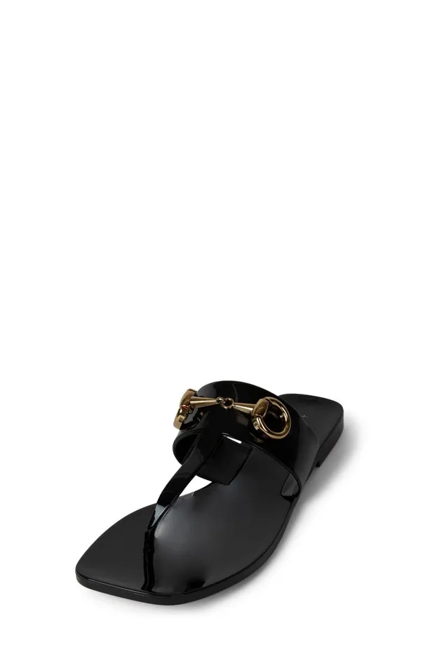Jeffrey Campbell ALILBIT Cream Shiny Women Sandals Under 100