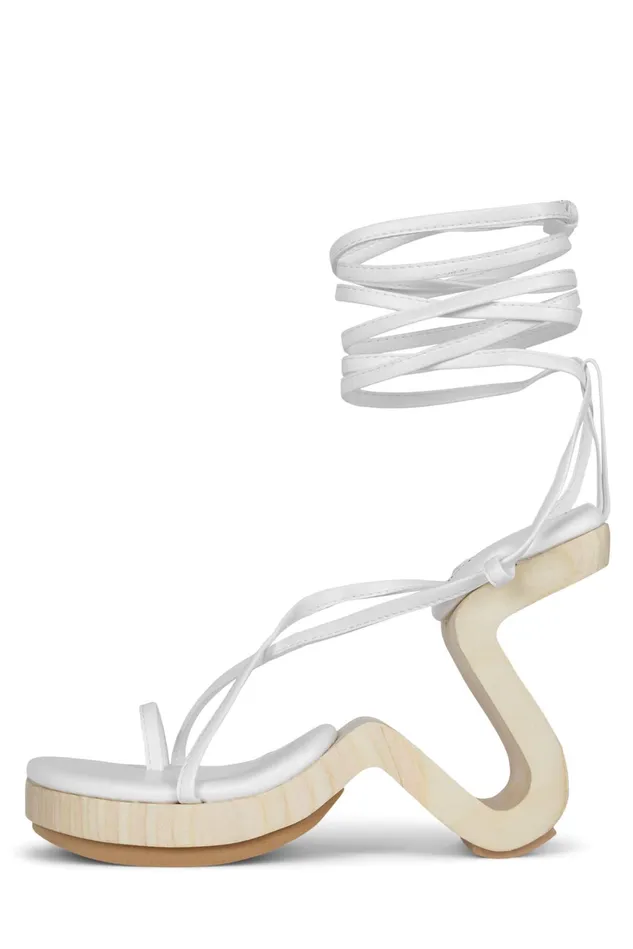 Jeffrey Campbell ALLTHAT White Women Wedge