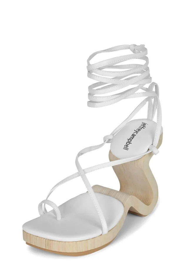 Jeffrey Campbell ALLTHAT White Women Wedge