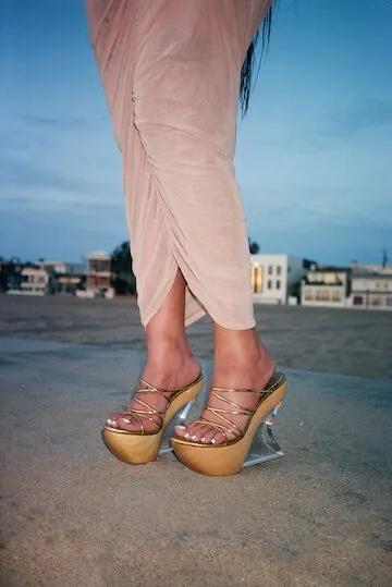 Jeffrey Campbell ANDROID White Women Sandal