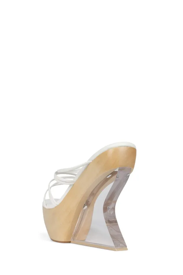 Jeffrey Campbell ANDROID White Women Sandal