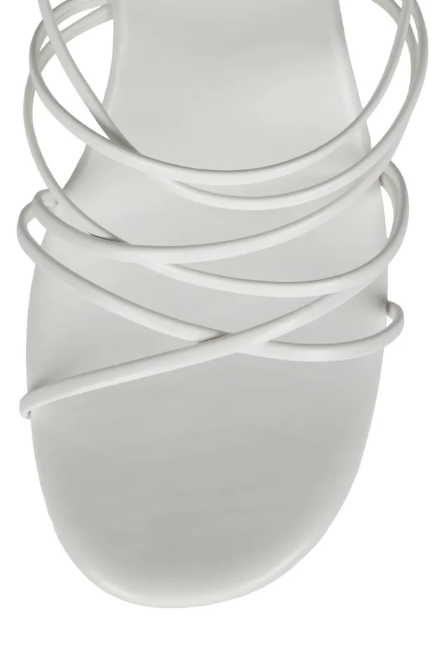 Jeffrey Campbell ANDROID White Women Sandal
