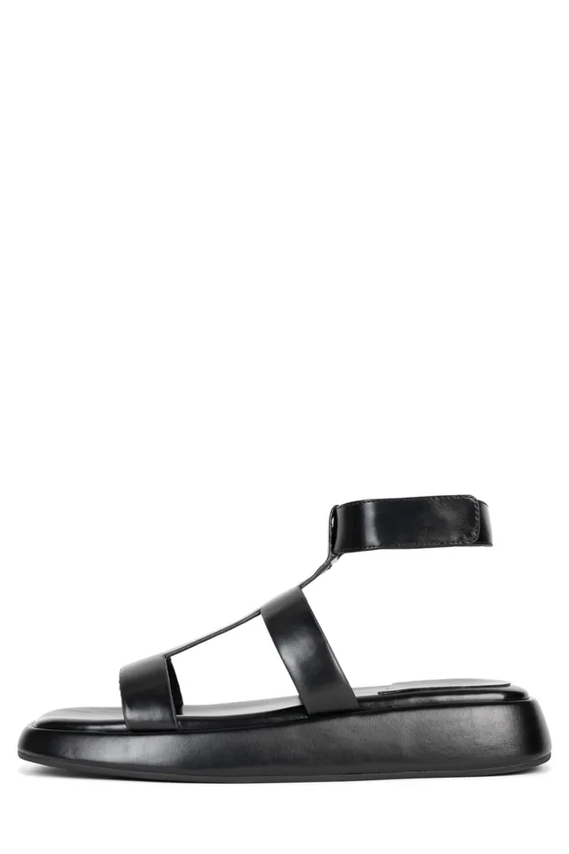 Jeffrey Campbell BOLO Dark Natural Women Flat