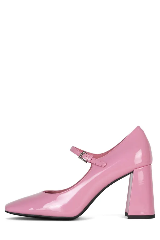 Jeffrey Campbell BOURDIN2 Pink Patent Women Pump