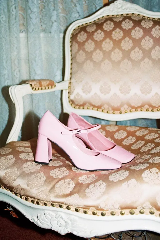 Jeffrey Campbell BOURDIN2 Pink Patent Women Pump