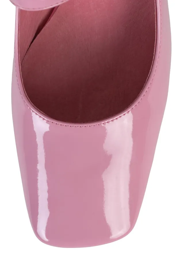 Jeffrey Campbell BOURDIN2 Pink Patent Women Pump