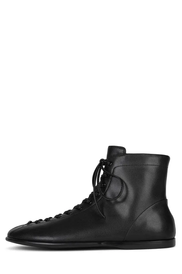 Jeffrey Campbell BOXXED Black Women Ankle To Mid