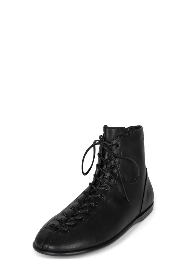 Jeffrey Campbell BOXXED Black Women Ankle To Mid