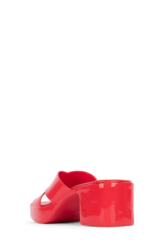Jeffrey Campbell BUBBLEGUM Red Women Sandals Under 100