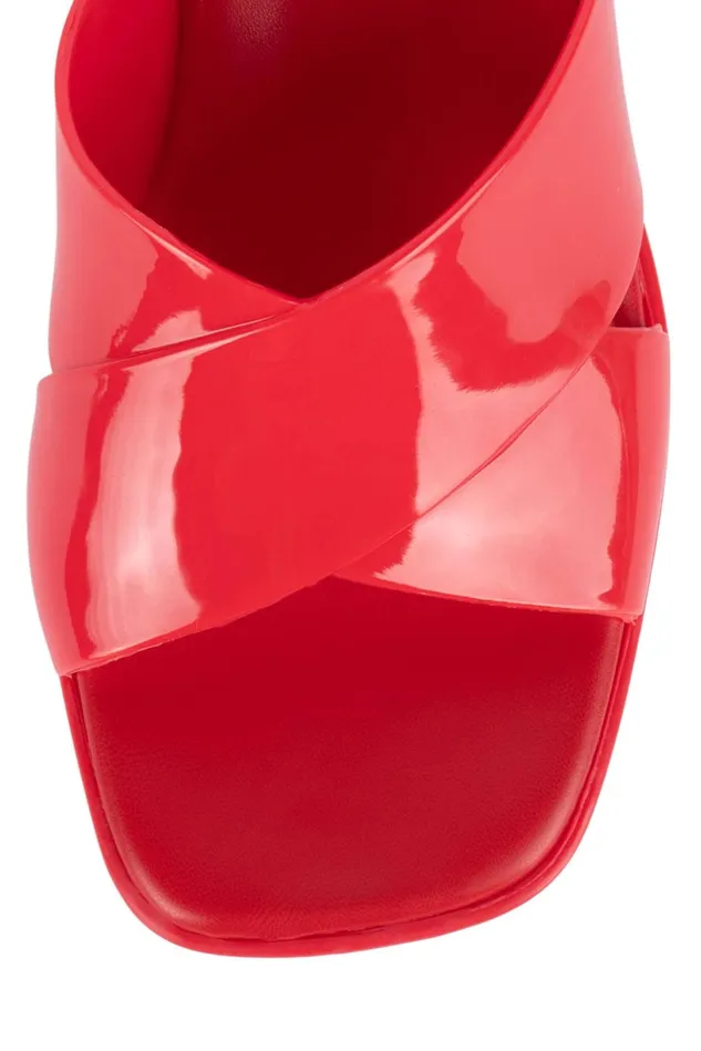 Jeffrey Campbell BUBBLEGUM Red Women Sandals Under 100