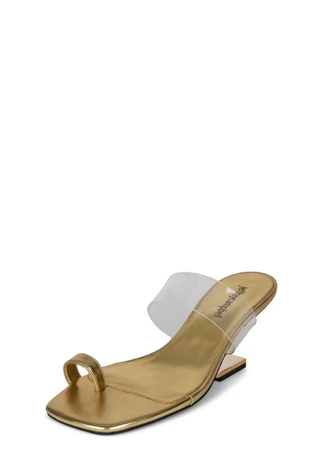 Jeffrey Campbell CALCULATE Fuchsia Suede Gold Women Heel