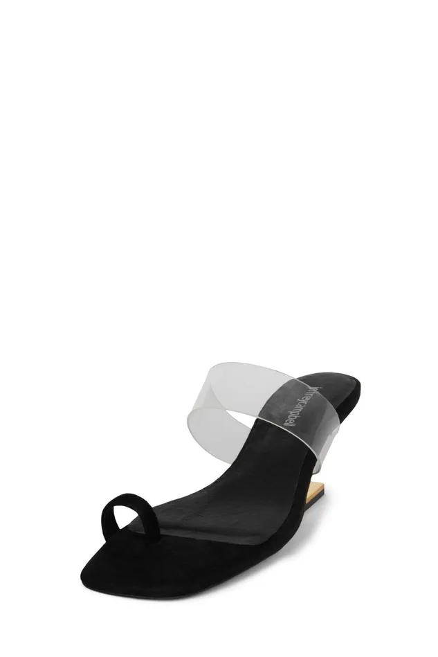 Jeffrey Campbell CALCULATE Fuchsia Suede Gold Women Heel