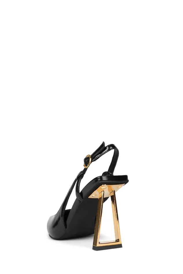 Jeffrey Campbell CREATIVE White Box Silver Women Pump