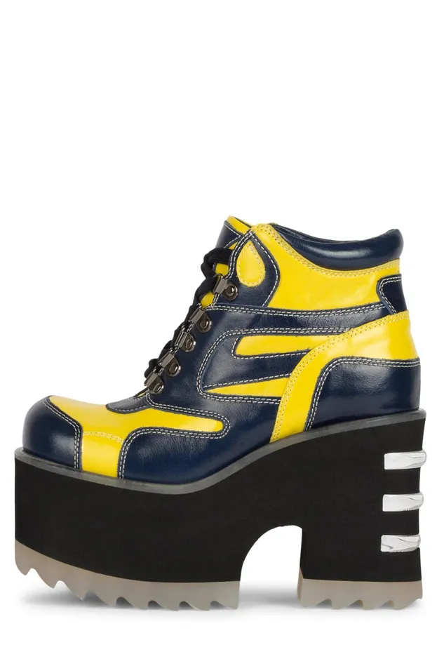 Jeffrey Campbell DANGERS Black White Women Ankle To Mid