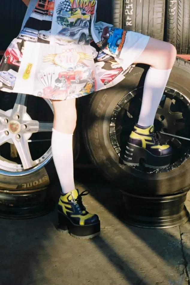 Jeffrey Campbell DANGERS Black White Women Ankle To Mid