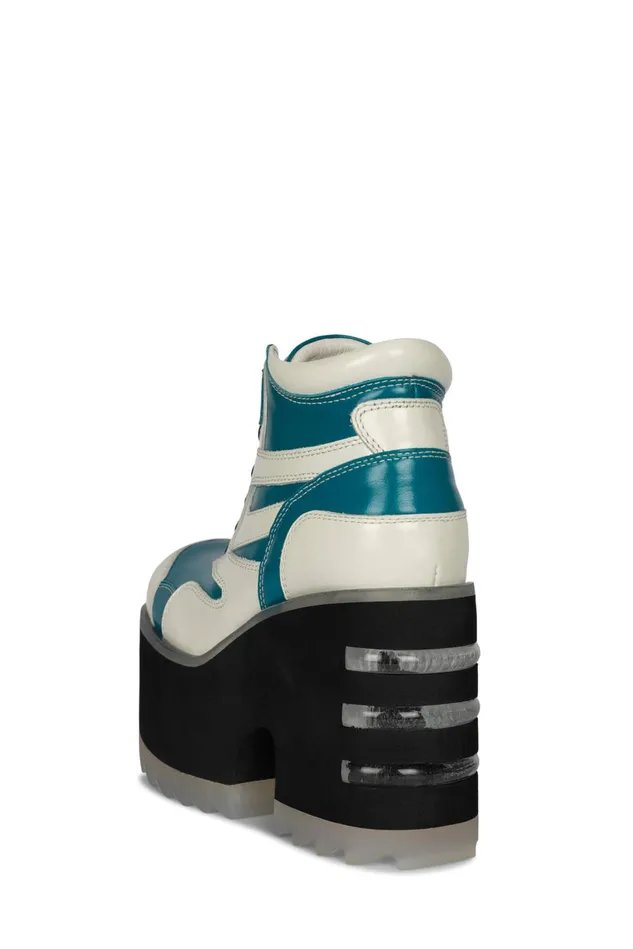 Jeffrey Campbell DANGERS Black White Women Ankle To Mid