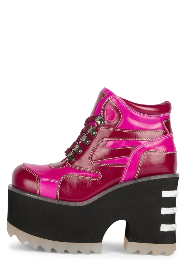 Jeffrey Campbell DANGERS Black White Women Boot