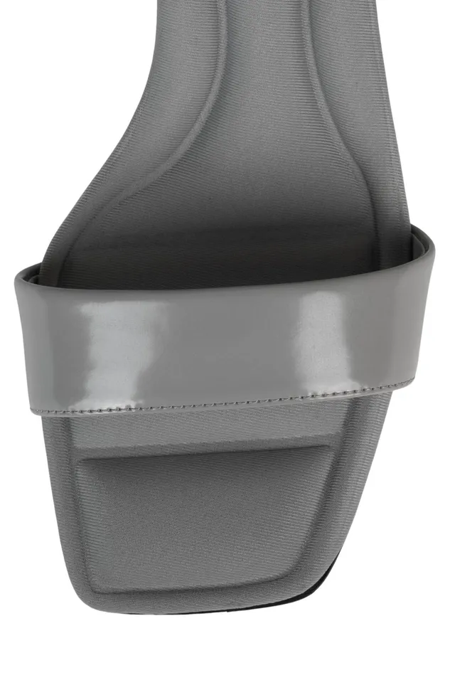 Jeffrey Campbell EVOKE Light Grey Box Women Heel