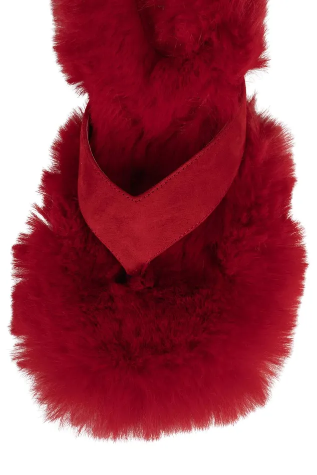Jeffrey Campbell FLUFFED Red Women Heel