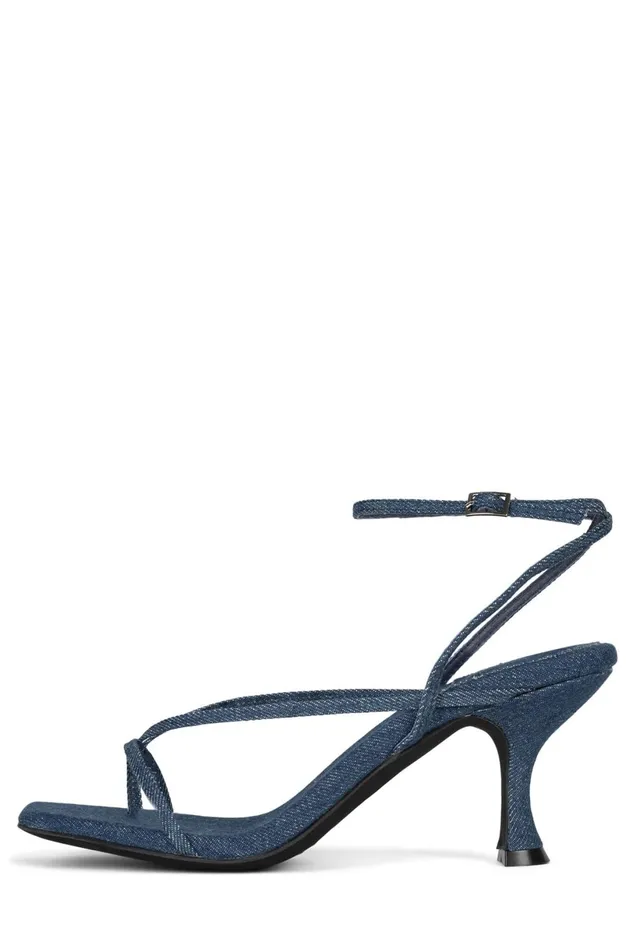 Jeffrey Campbell FLUXX Blue Denim Women Heel