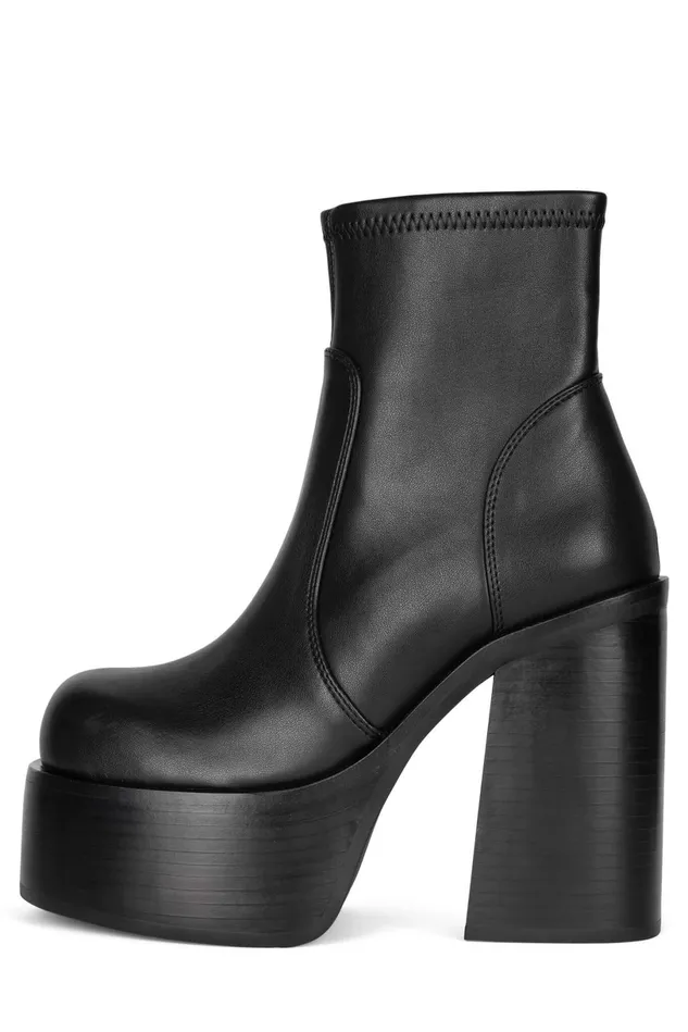 Jeffrey Campbell GRIMES Dark Brown Women Ankle To Mid