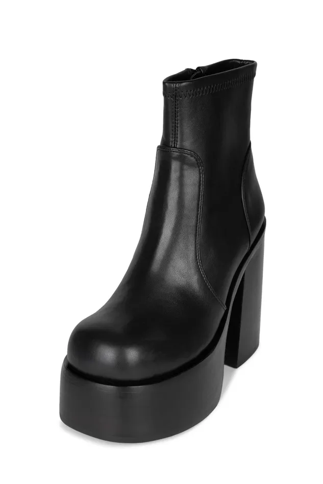 Jeffrey Campbell GRIMES Dark Brown Women Ankle To Mid