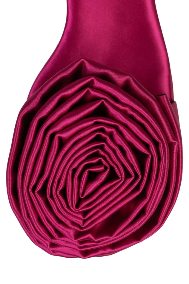 Jeffrey Campbell HIBISCUS Fuchsia Satin Women Heel