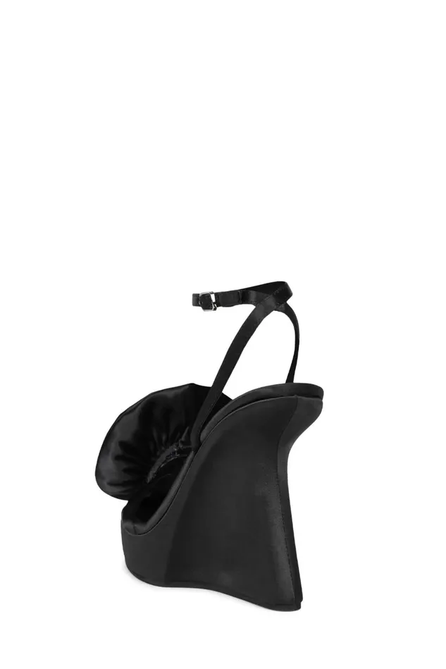 Jeffrey Campbell HIBISCUS Fuchsia Satin Women Heel