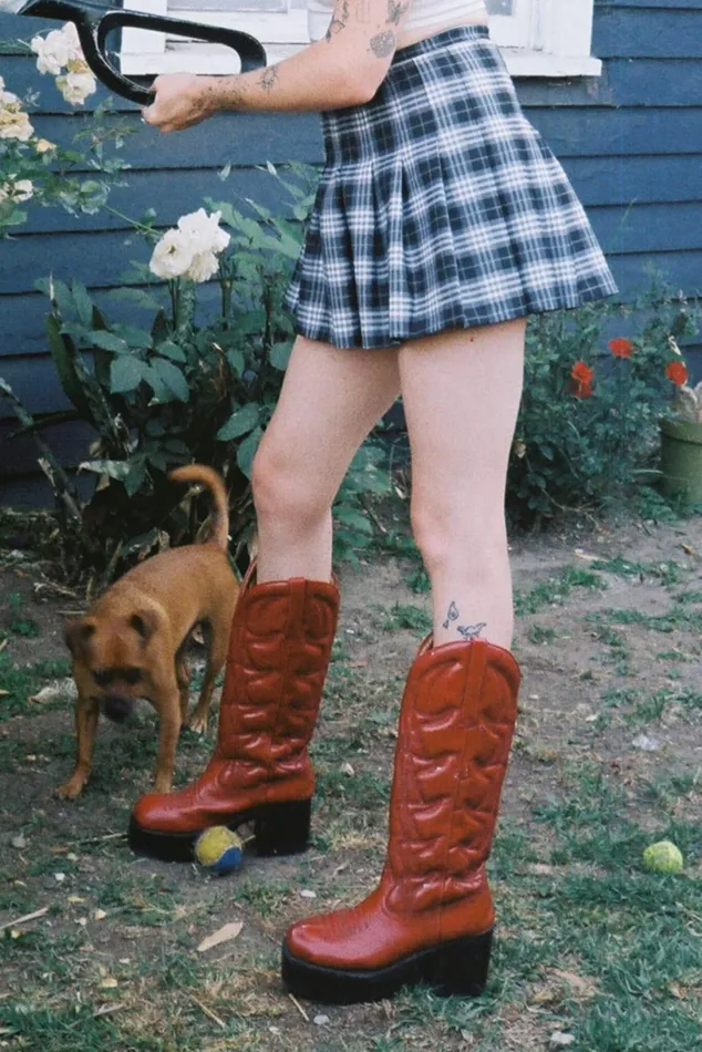 Jeffrey Campbell HONKYTONK Black Women Boot