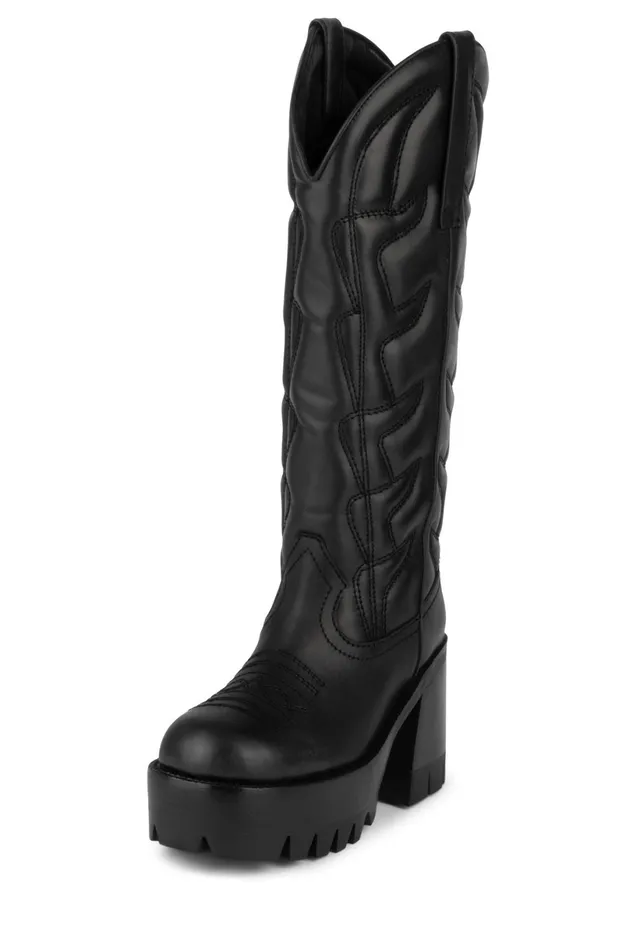 Jeffrey Campbell HONKYTONK Black Women Boot