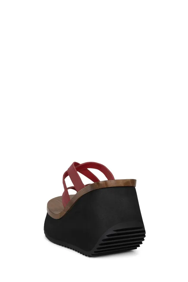 Jeffrey Campbell HYPNOTIZE Red Women Sandal