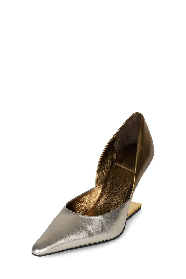 Jeffrey Campbell JULIETTE Fuchsia Suede Combo Women Pump