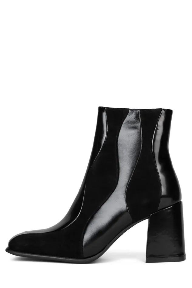 Jeffrey Campbell LAVALAMP Brown Suede Combo Women Ankle To Mid