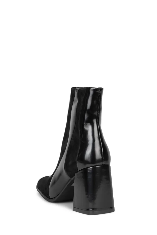 Jeffrey Campbell LAVALAMP Brown Suede Combo Women Ankle To Mid