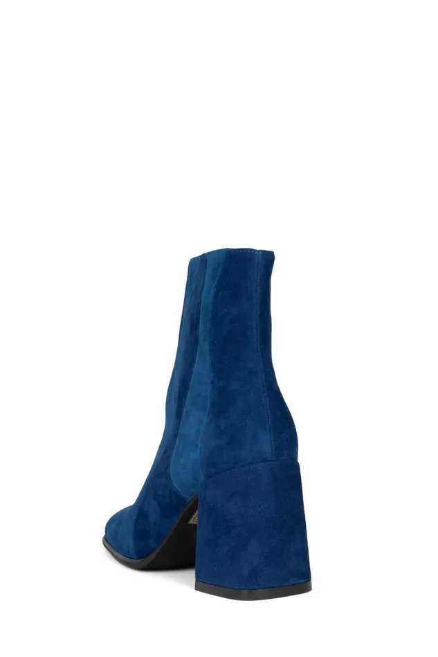 Jeffrey Campbell LAVALAMP Brown Suede Combo Women Ankle To Mid