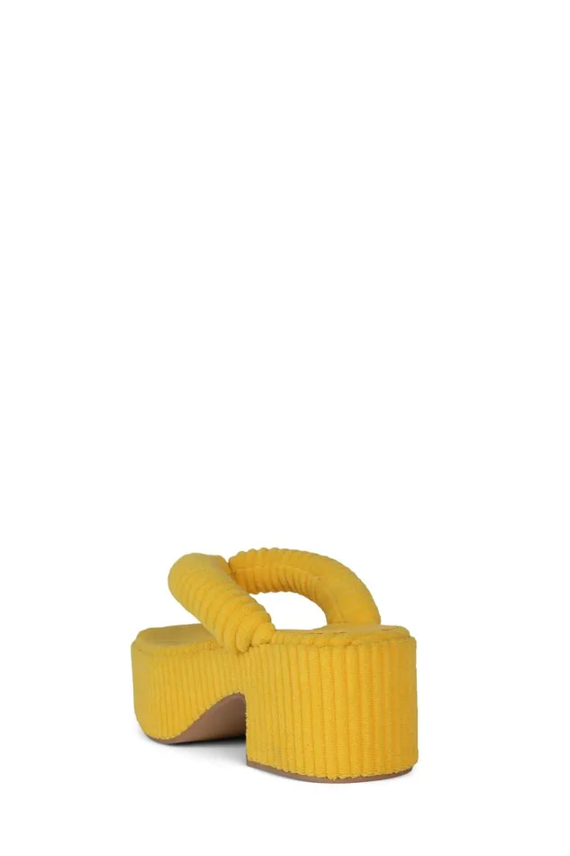 Jeffrey Campbell LUAU2 Pink Stripe Terrycloth Women Sandal