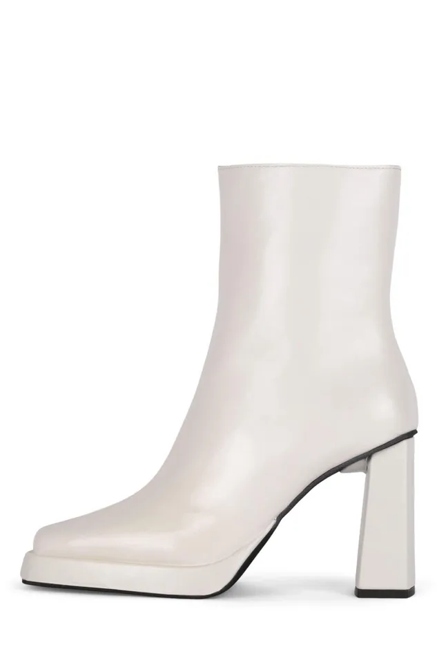 Jeffrey Campbell MAXIMALLO Ivory Women Ankle To Mid