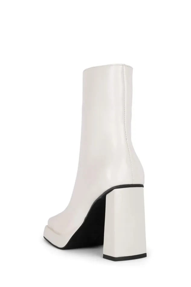 Jeffrey Campbell MAXIMALLO Ivory Women Ankle To Mid