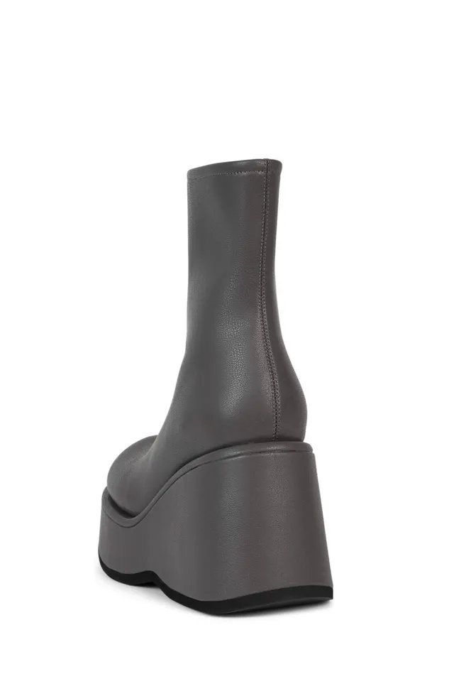 Jeffrey Campbell MILLENNIUM Dark Grey Women Ankle To Mid
