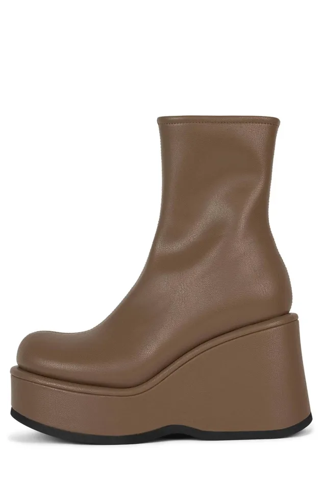 Jeffrey Campbell MILLENNIUM Dark Grey Women Ankle To Mid